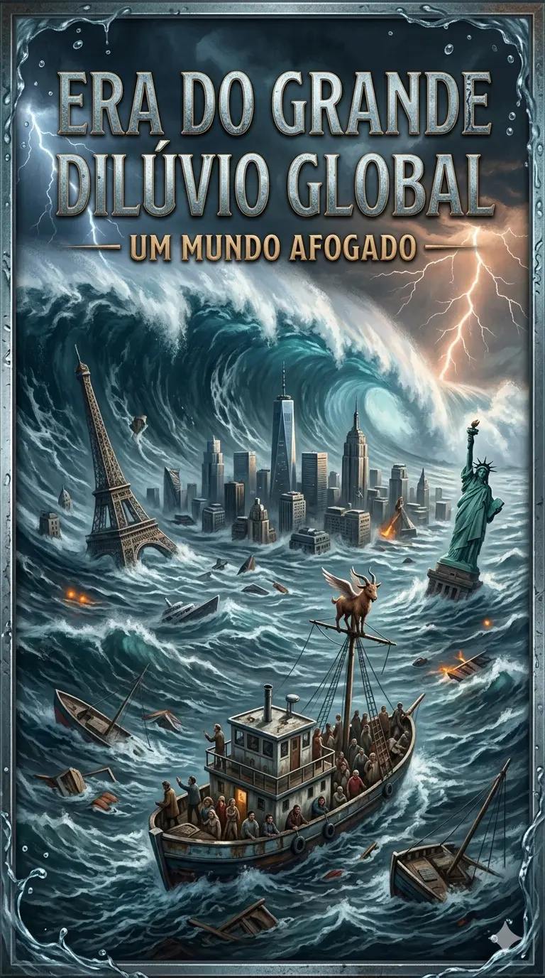 Capa de Era do Grande Dilúvio Global