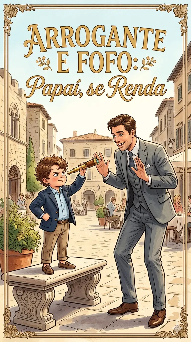 Capa de Arrogante e Fofo: Papai, se Renda