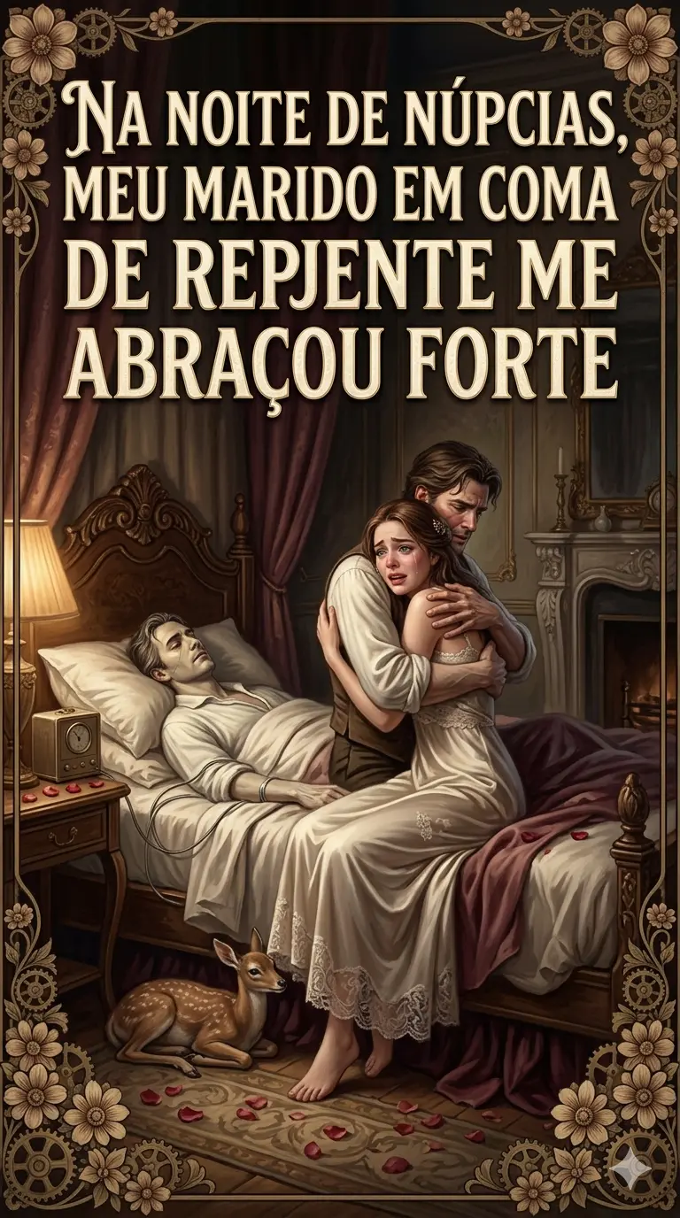 Capa de Na noite de núpcias, meu marido em coma de repente me abraçou forte